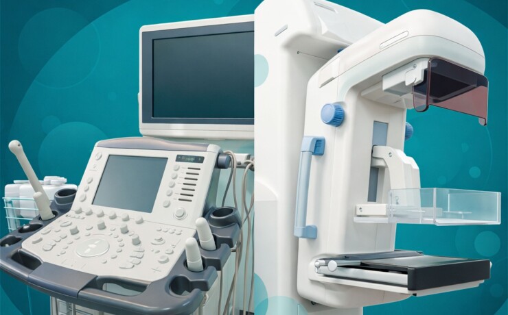 УЗИ молочных желез + маммография